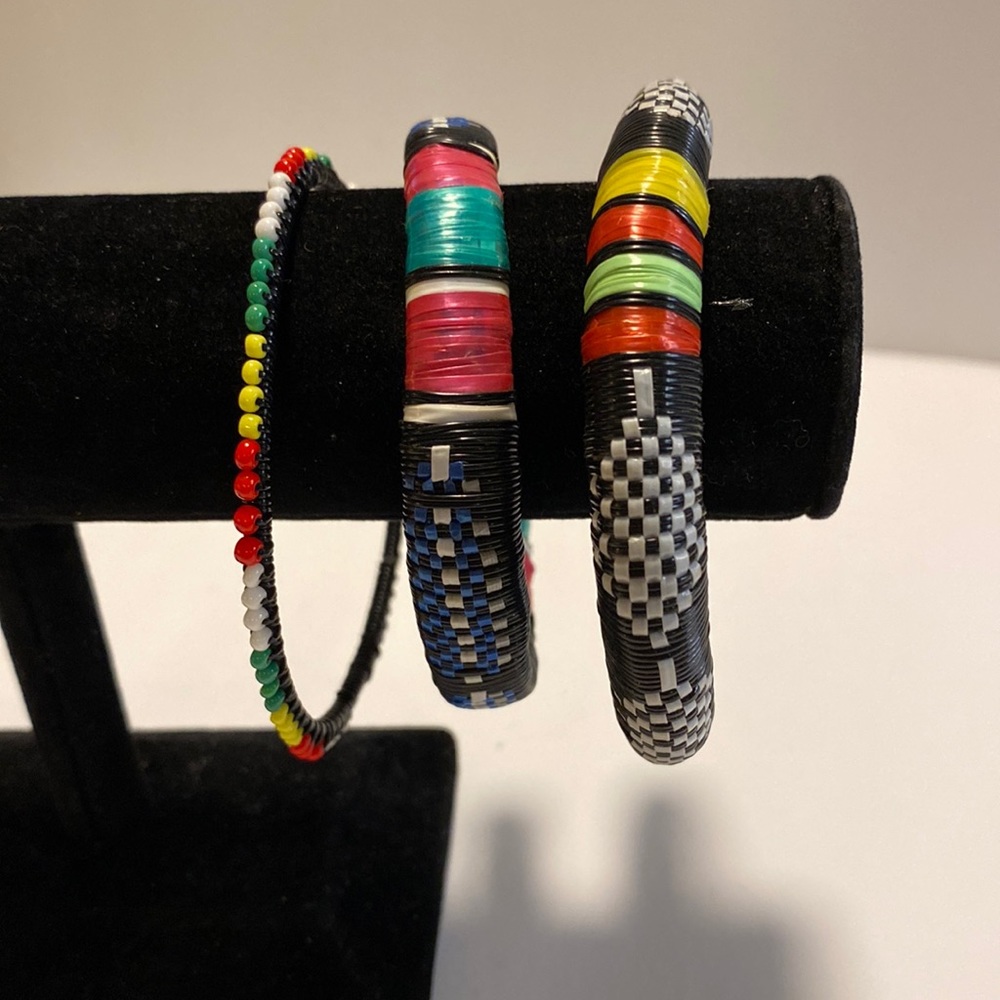 Vintage native américain bracelet m’en or women set of 3